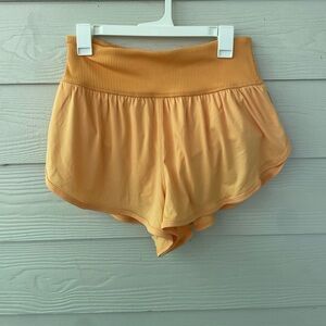 FP Movement by Free People Orange High-Rise Athletic Shorts